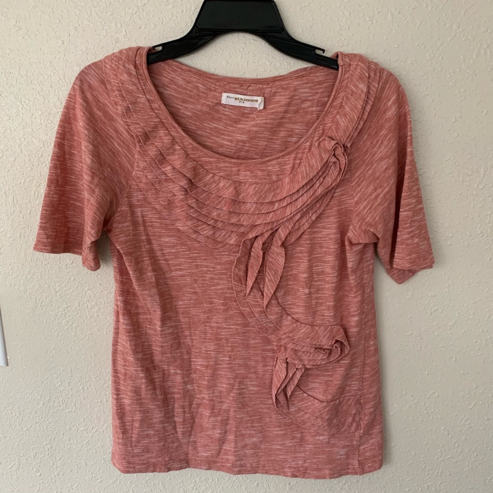 Anthropologie Pilcro and The Letterpress Top